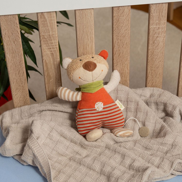 Sigikid Spieluhr Baby Kuscheltier B�r Green Baby Collection 