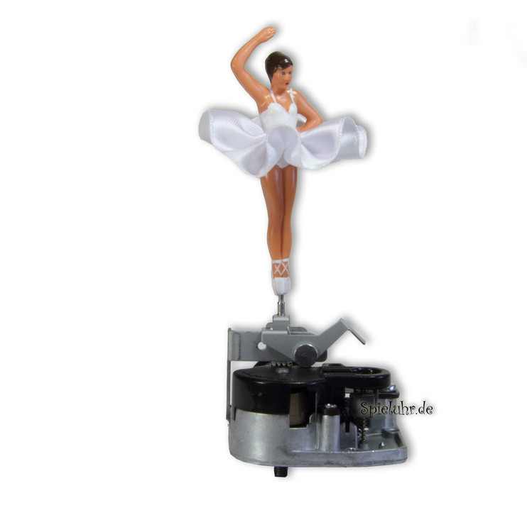 Ballerina Spieluhr Holz Tanzpuppendose aus Holz Intarsienmotiv w�hlbarer Melodie